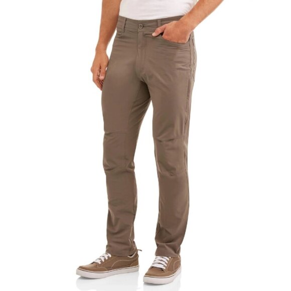 Swiss Tech Men's Size 38 X 32 Pants Outdoor Performance Work Wear Gorpcore Brown - Picture 1 of 8